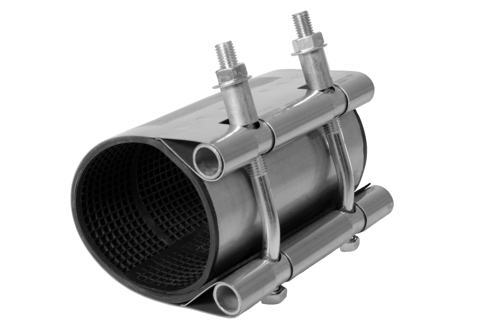 Муфта свертная из нержавеющей стали (хомут ремонтный) IDRA CC L200 DN65 (75-85)